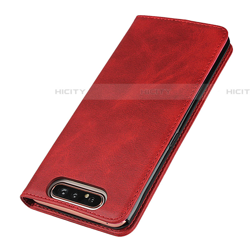 Funda de Cuero Cartera con Soporte Carcasa T08 para Samsung Galaxy A90 4G