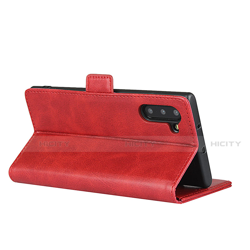 Funda de Cuero Cartera con Soporte Carcasa T08 para Samsung Galaxy Note 10