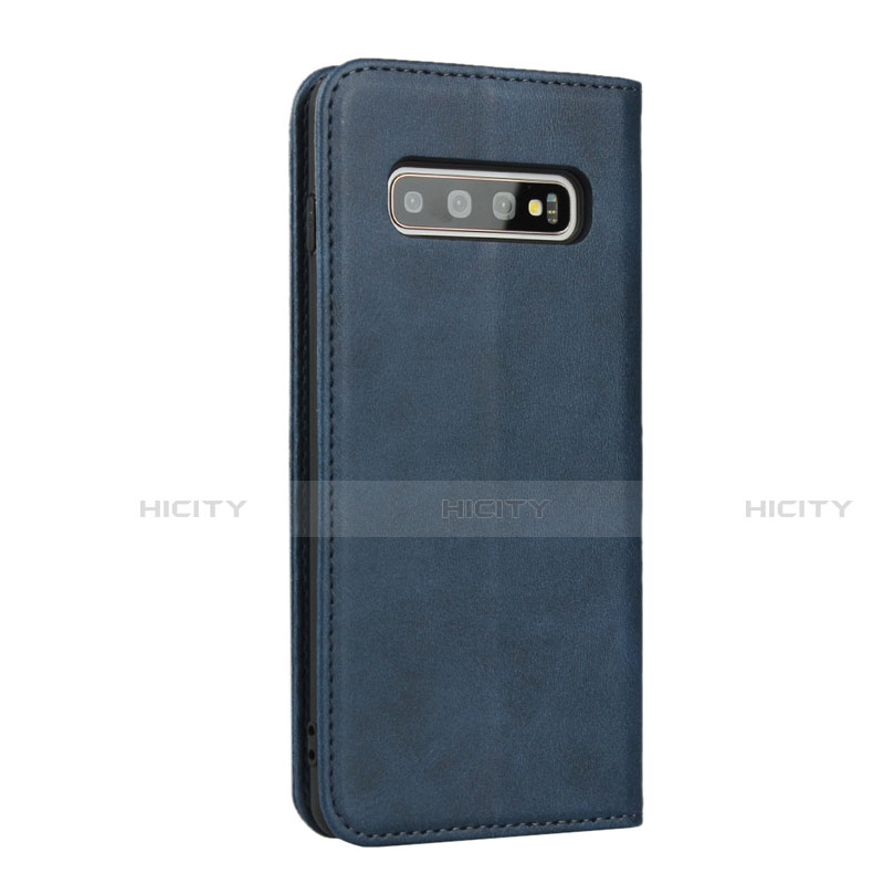 Funda de Cuero Cartera con Soporte Carcasa T08 para Samsung Galaxy S10 Plus