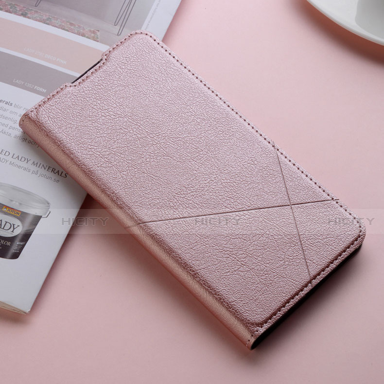 Funda de Cuero Cartera con Soporte Carcasa T08 para Xiaomi Mi 9T Oro Rosa