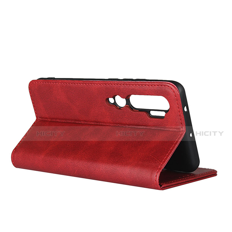 Funda de Cuero Cartera con Soporte Carcasa T08 para Xiaomi Mi Note 10