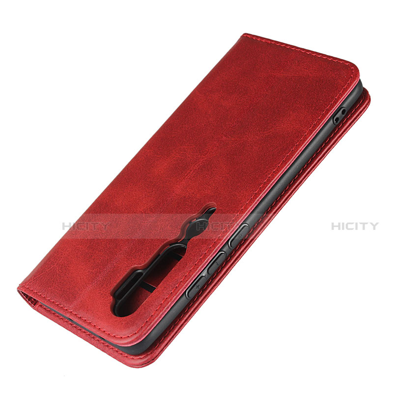 Funda de Cuero Cartera con Soporte Carcasa T08 para Xiaomi Mi Note 10