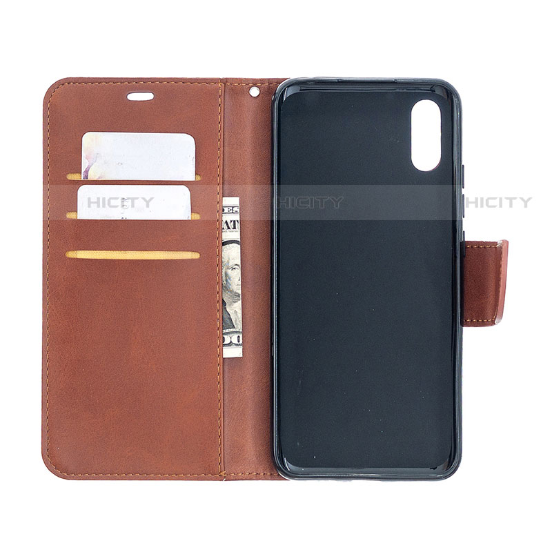 Funda de Cuero Cartera con Soporte Carcasa T08 para Xiaomi Redmi 9A