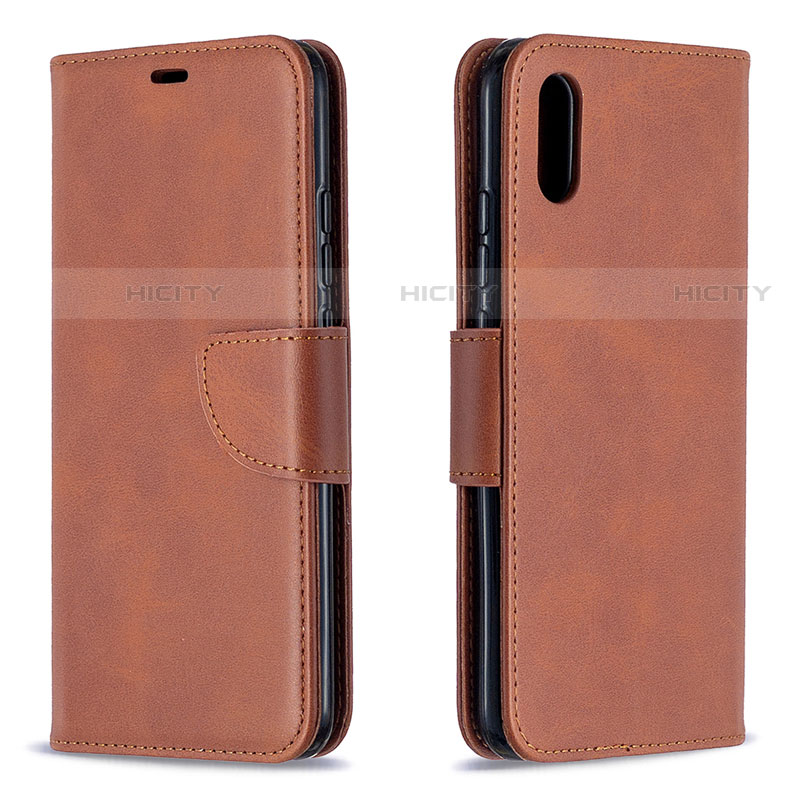 Funda de Cuero Cartera con Soporte Carcasa T08 para Xiaomi Redmi 9i