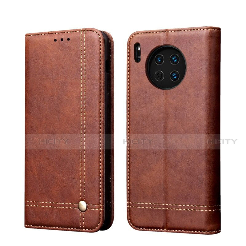 Funda de Cuero Cartera con Soporte Carcasa T09 para Huawei Mate 30