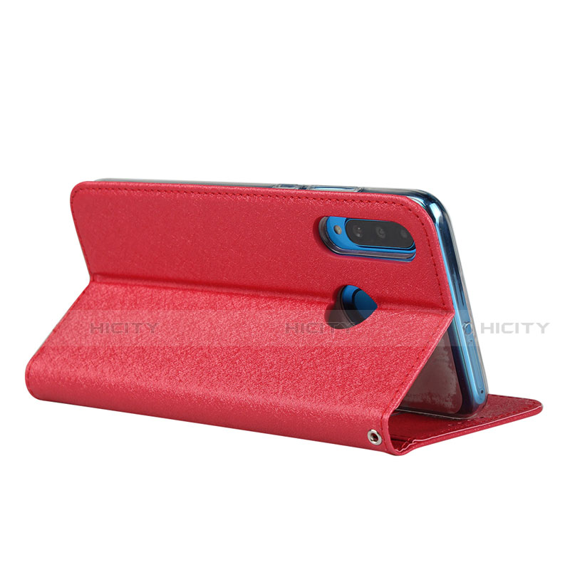 Funda de Cuero Cartera con Soporte Carcasa T09 para Huawei Nova 4e