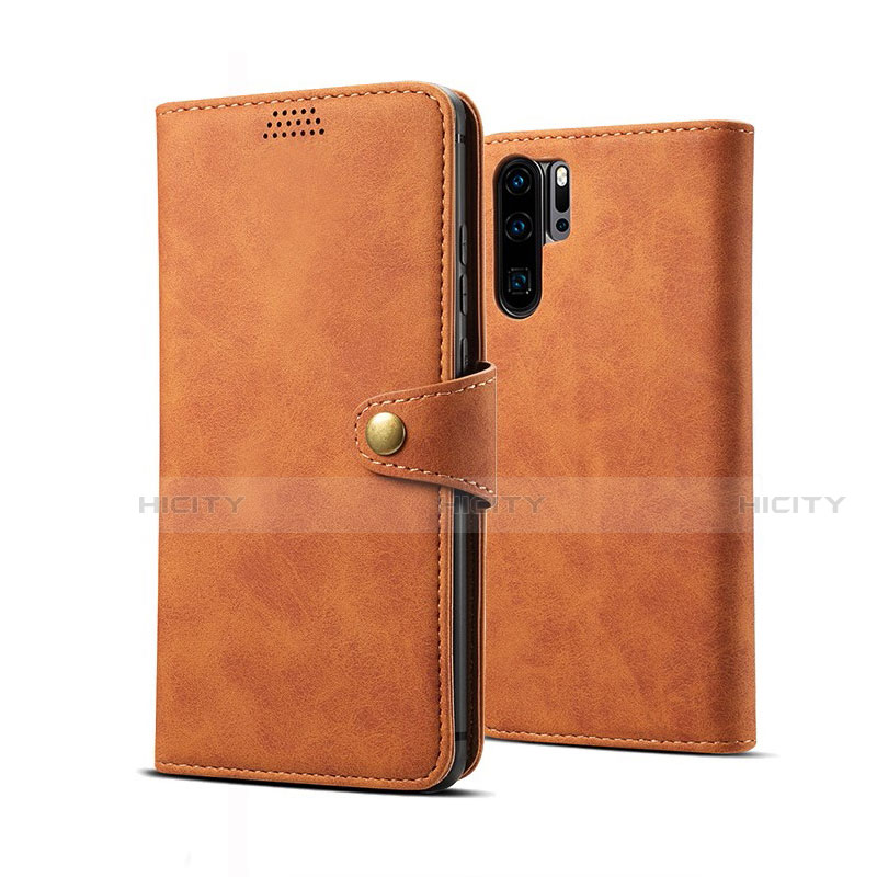 Funda de Cuero Cartera con Soporte Carcasa T09 para Huawei P30 Pro