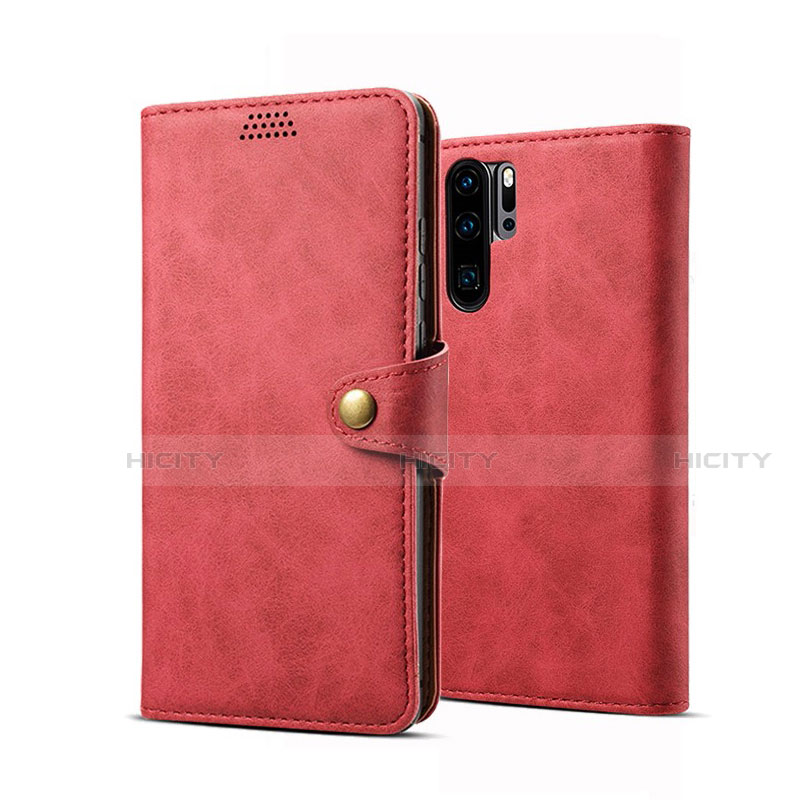 Funda de Cuero Cartera con Soporte Carcasa T09 para Huawei P30 Pro New Edition