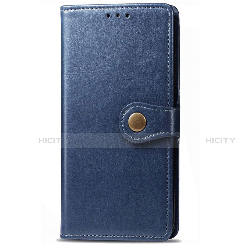 Funda de Cuero Cartera con Soporte Carcasa T09 para Huawei P40 Azul