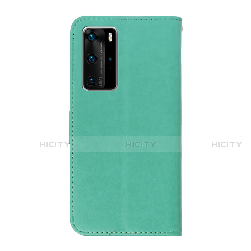 Funda de Cuero Cartera con Soporte Carcasa T09 para Huawei P40 Pro