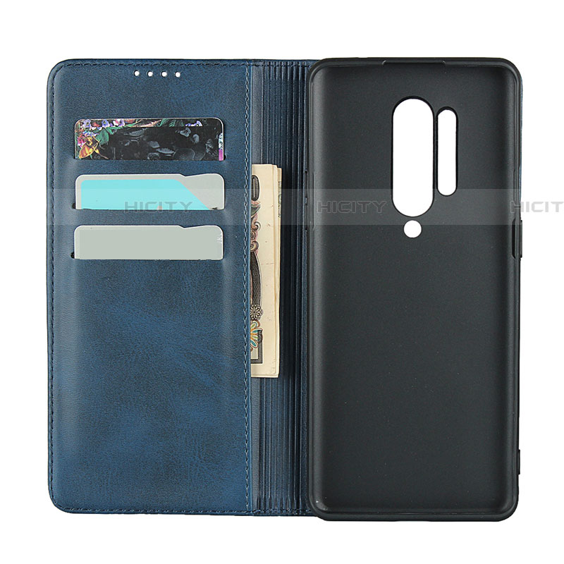 Funda de Cuero Cartera con Soporte Carcasa T09 para OnePlus 8 Pro