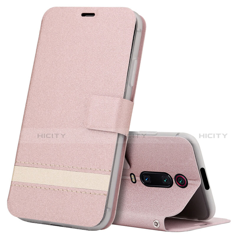 Funda de Cuero Cartera con Soporte Carcasa T09 para Xiaomi Mi 9T