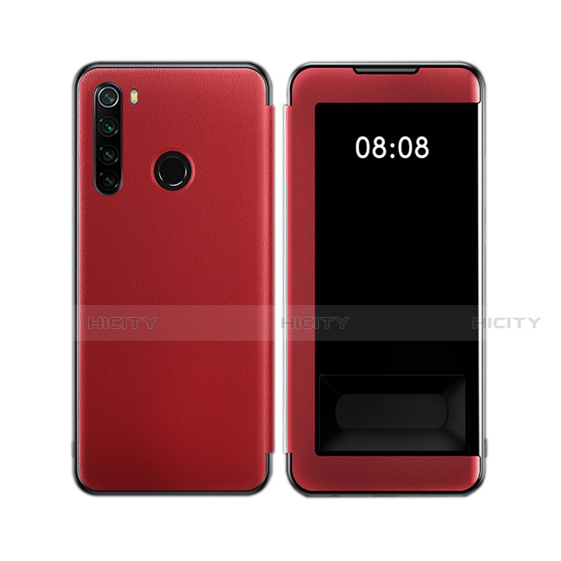 Funda de Cuero Cartera con Soporte Carcasa T09 para Xiaomi Redmi Note 8 (2021)