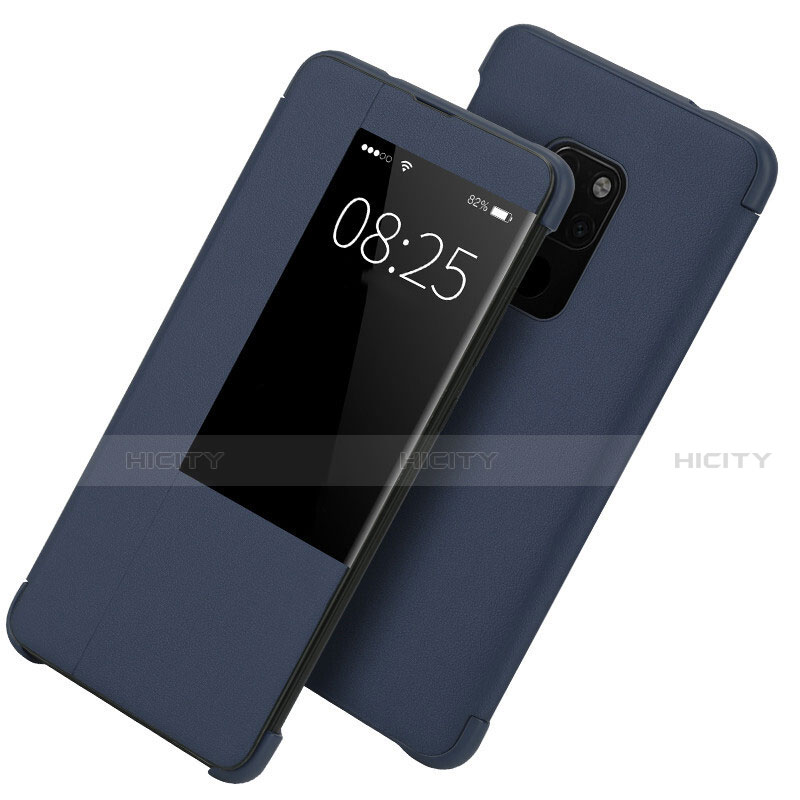 Funda de Cuero Cartera con Soporte Carcasa T10 para Huawei Mate 20 X 5G