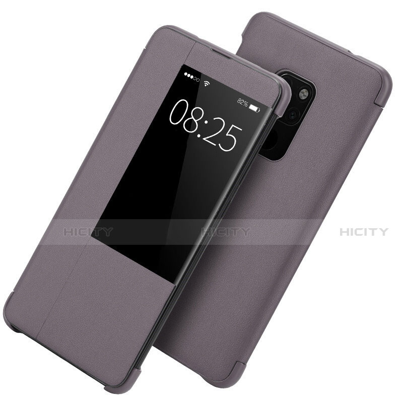 Funda de Cuero Cartera con Soporte Carcasa T10 para Huawei Mate 20 X 5G