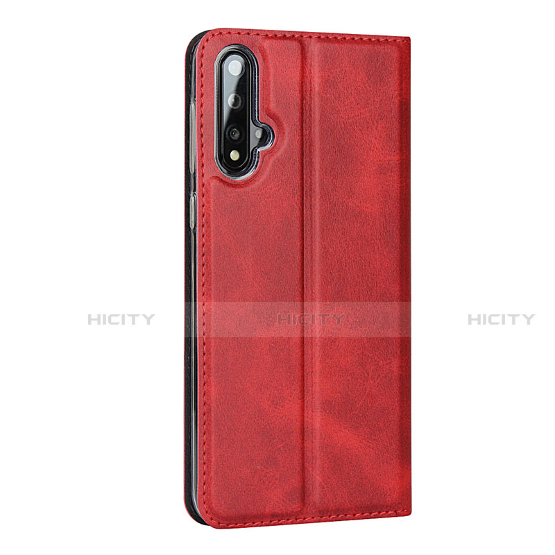 Funda de Cuero Cartera con Soporte Carcasa T10 para Huawei Nova 5