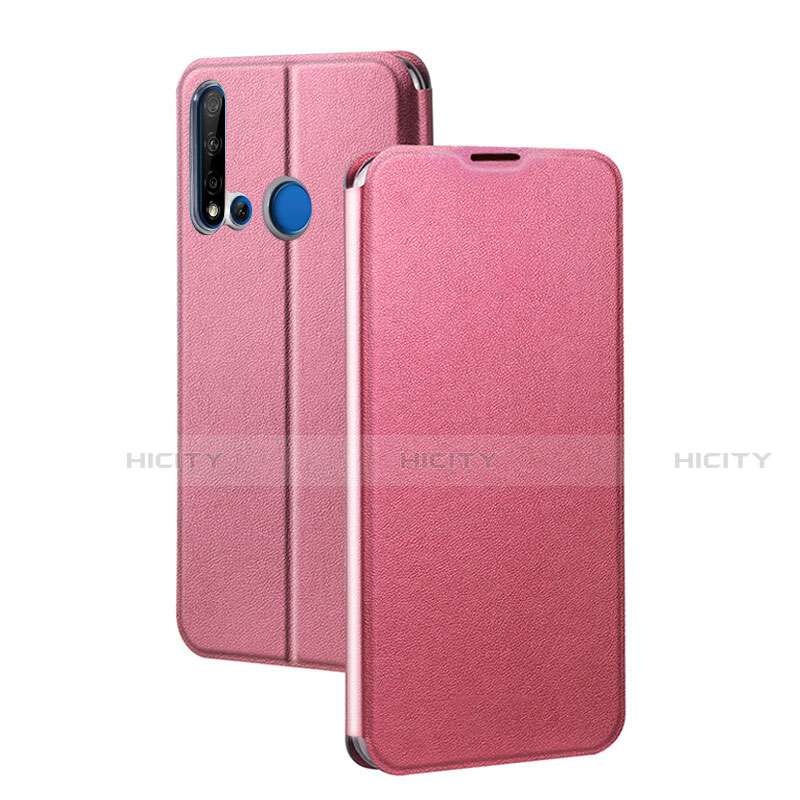 Funda de Cuero Cartera con Soporte Carcasa T10 para Huawei Nova 5i