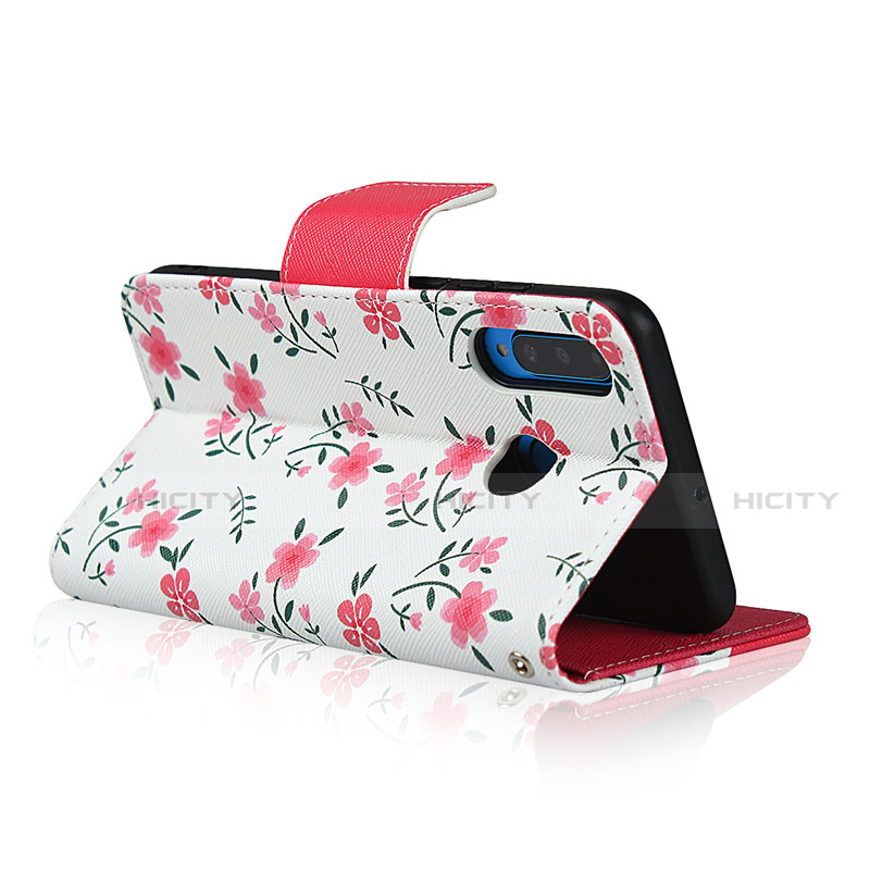 Funda de Cuero Cartera con Soporte Carcasa T10 para Huawei P30 Lite