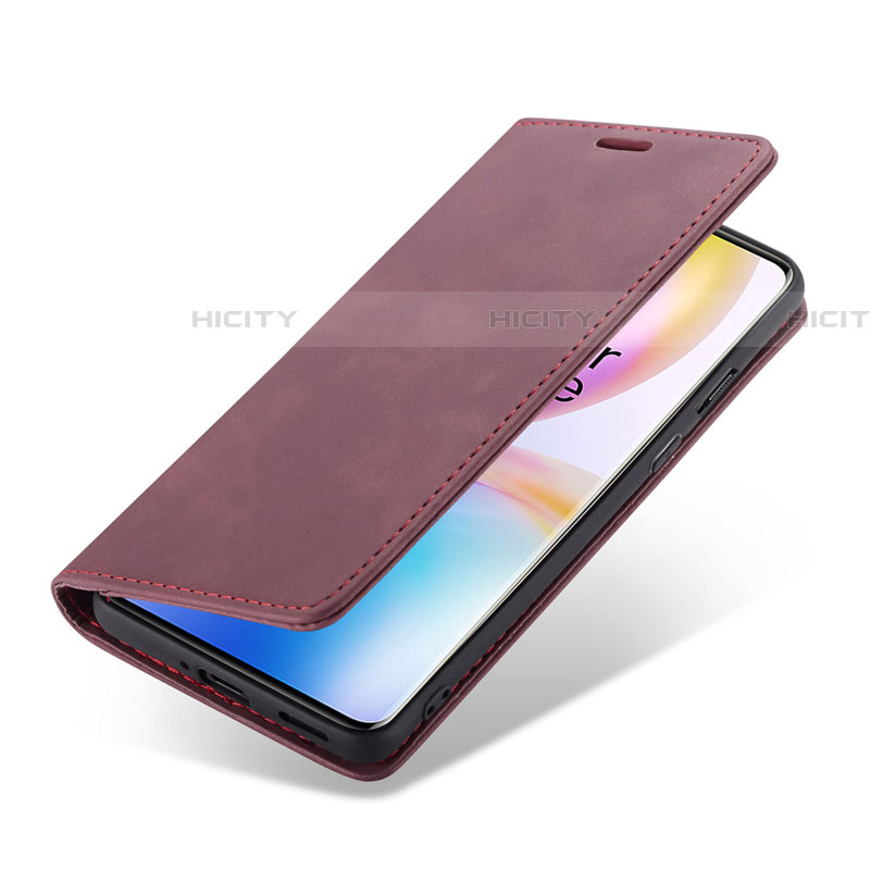 Funda de Cuero Cartera con Soporte Carcasa T10 para OnePlus 8 Pro