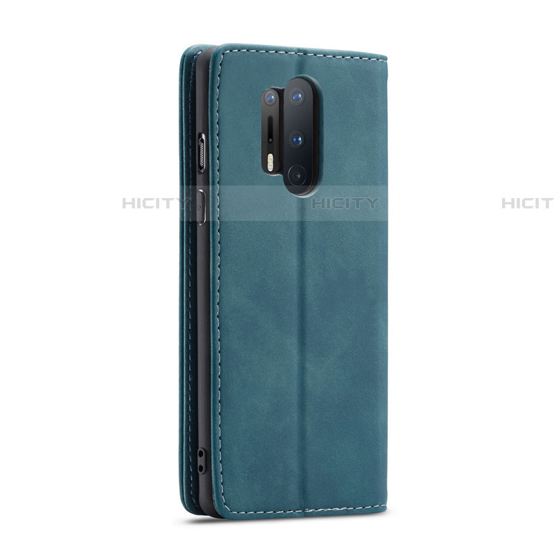 Funda de Cuero Cartera con Soporte Carcasa T10 para OnePlus 8 Pro