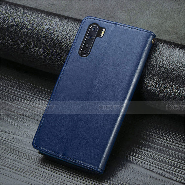 Funda de Cuero Cartera con Soporte Carcasa T10 para Oppo Find X2 Lite