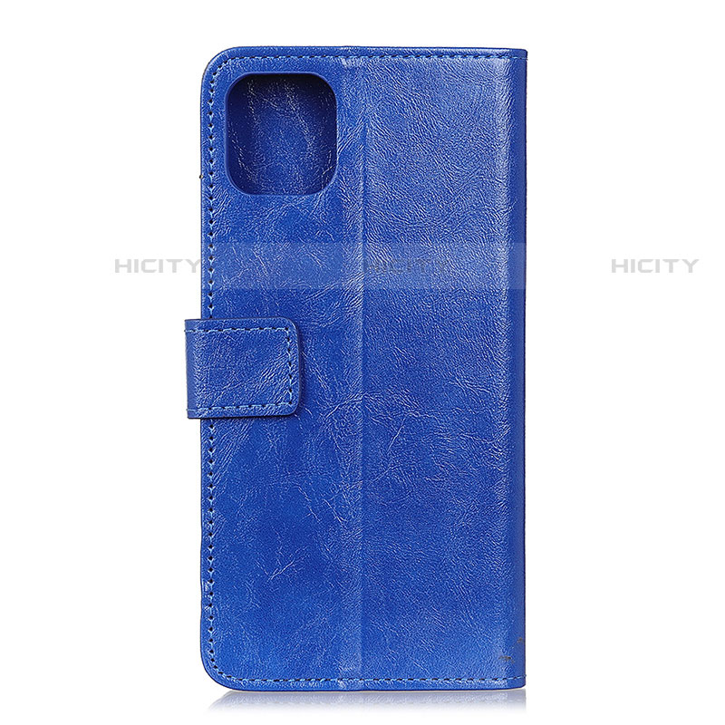 Funda de Cuero Cartera con Soporte Carcasa T10 para Xiaomi Mi 11 5G Azul