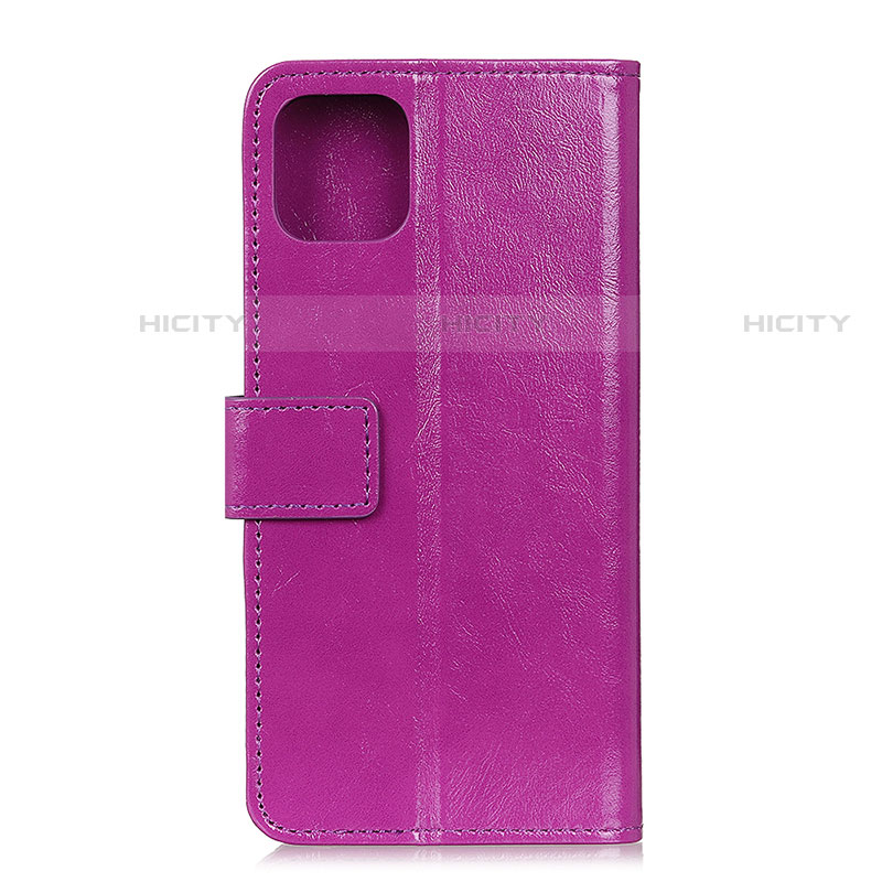 Funda de Cuero Cartera con Soporte Carcasa T10 para Xiaomi Mi 11 Lite 4G Morado