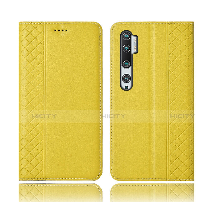 Funda de Cuero Cartera con Soporte Carcasa T10 para Xiaomi Mi Note 10