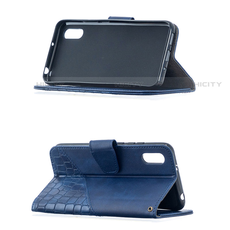 Funda de Cuero Cartera con Soporte Carcasa T10 para Xiaomi Redmi 9A