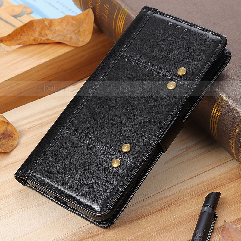 Funda de Cuero Cartera con Soporte Carcasa T11 para Apple iPhone 13 Mini Negro