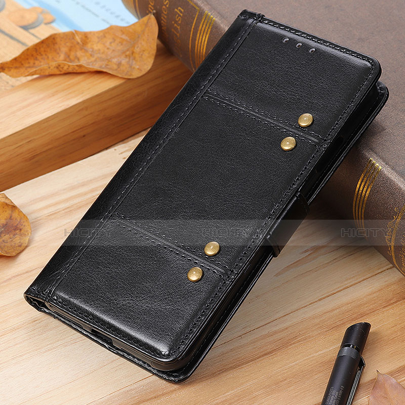 Funda de Cuero Cartera con Soporte Carcasa T11 para Apple iPhone 14 Pro Max Negro