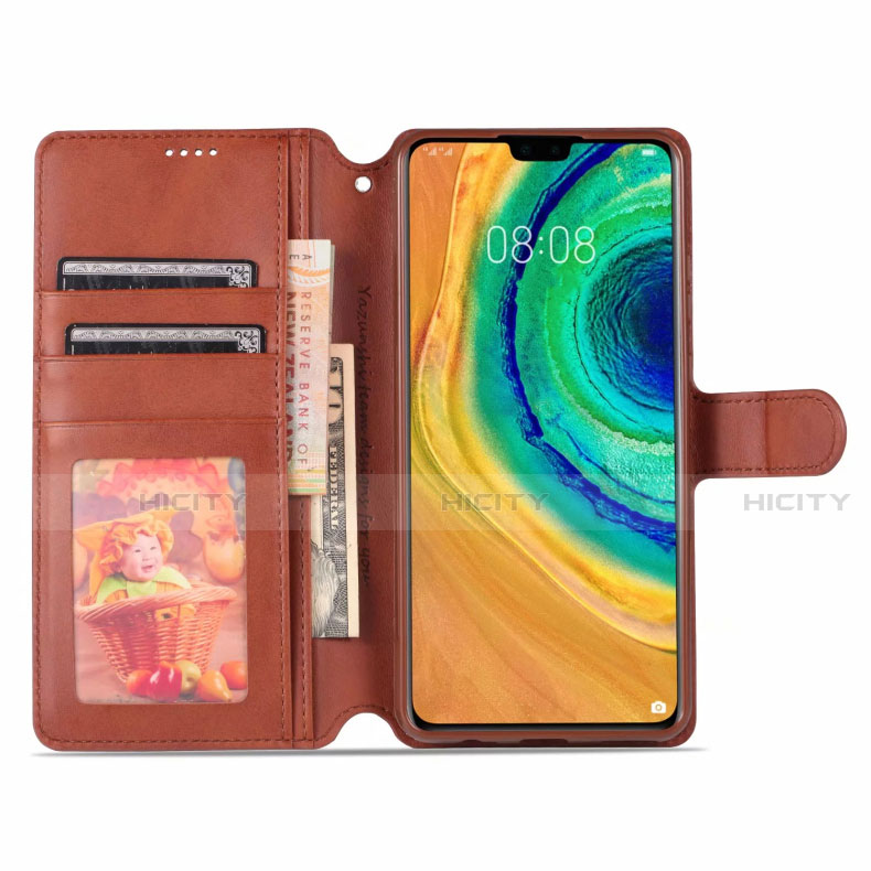 Funda de Cuero Cartera con Soporte Carcasa T11 para Huawei Mate 30E Pro 5G