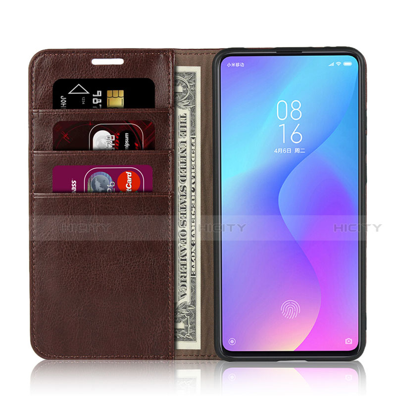 Funda de Cuero Cartera con Soporte Carcasa T11 para Xiaomi Mi 9T Pro