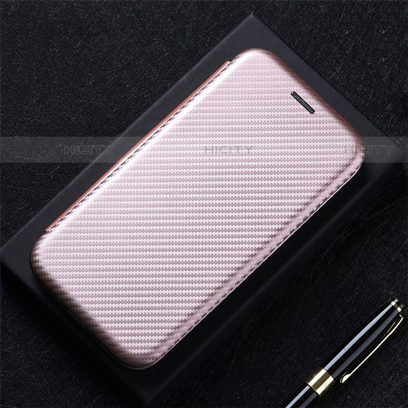 Funda de Cuero Cartera con Soporte Carcasa T11 para Xiaomi Redmi 9A Oro Rosa