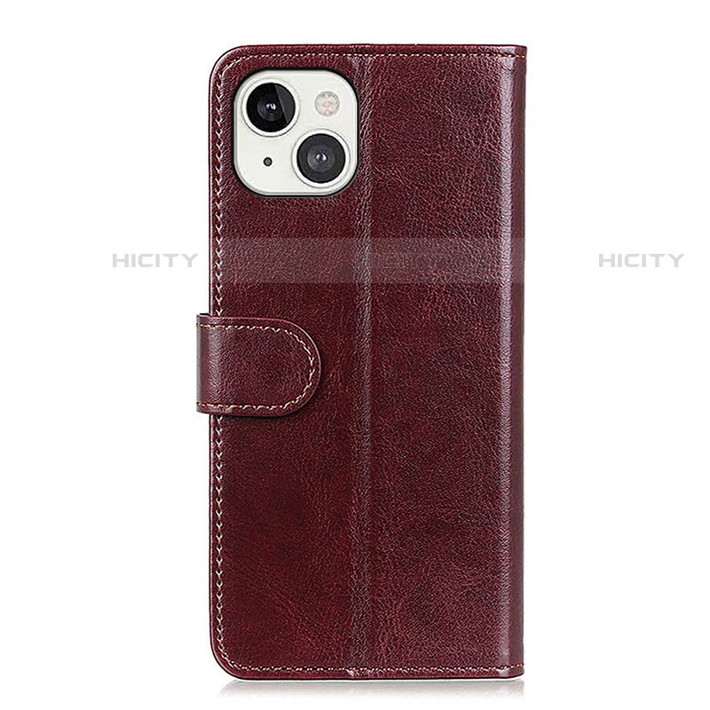 Funda de Cuero Cartera con Soporte Carcasa T12 para Apple iPhone 13