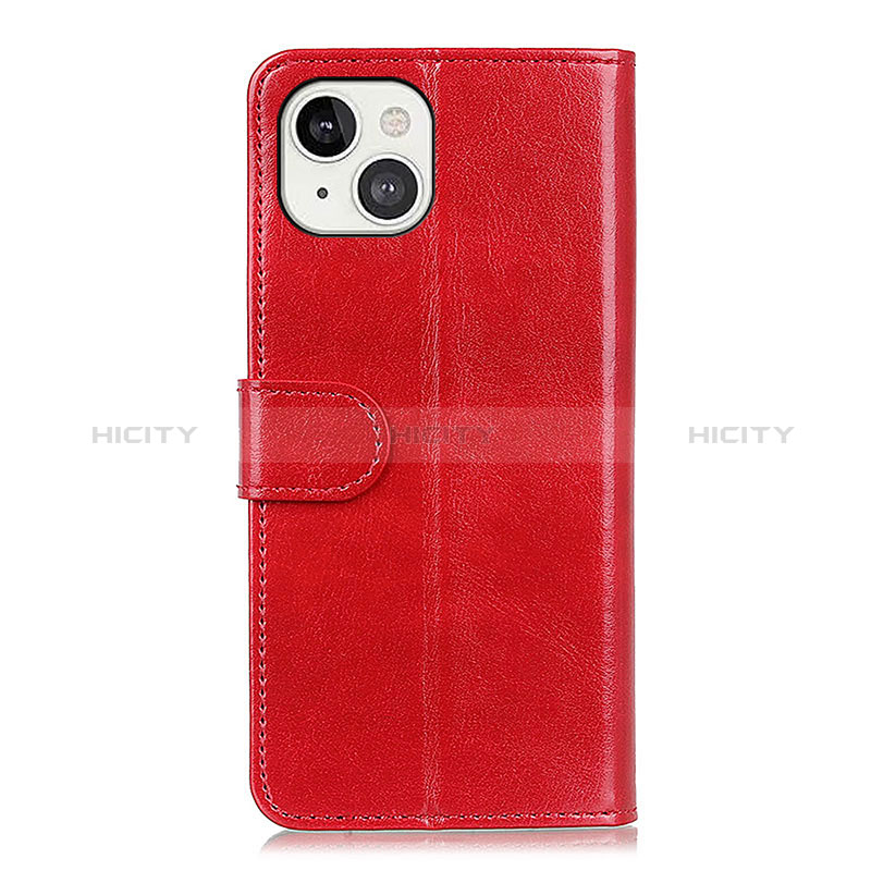 Funda de Cuero Cartera con Soporte Carcasa T12 para Apple iPhone 15