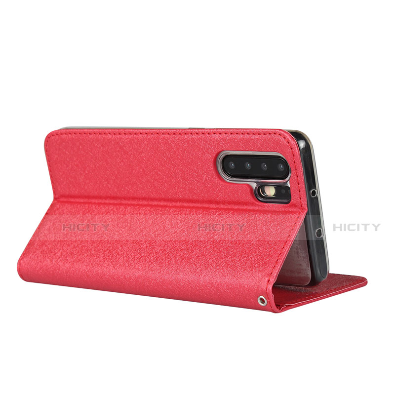 Funda de Cuero Cartera con Soporte Carcasa T12 para Huawei P30 Pro