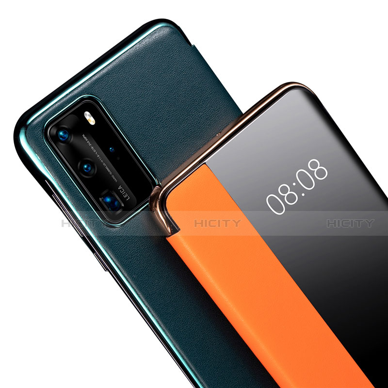 Funda de Cuero Cartera con Soporte Carcasa T12 para Huawei P40 Pro