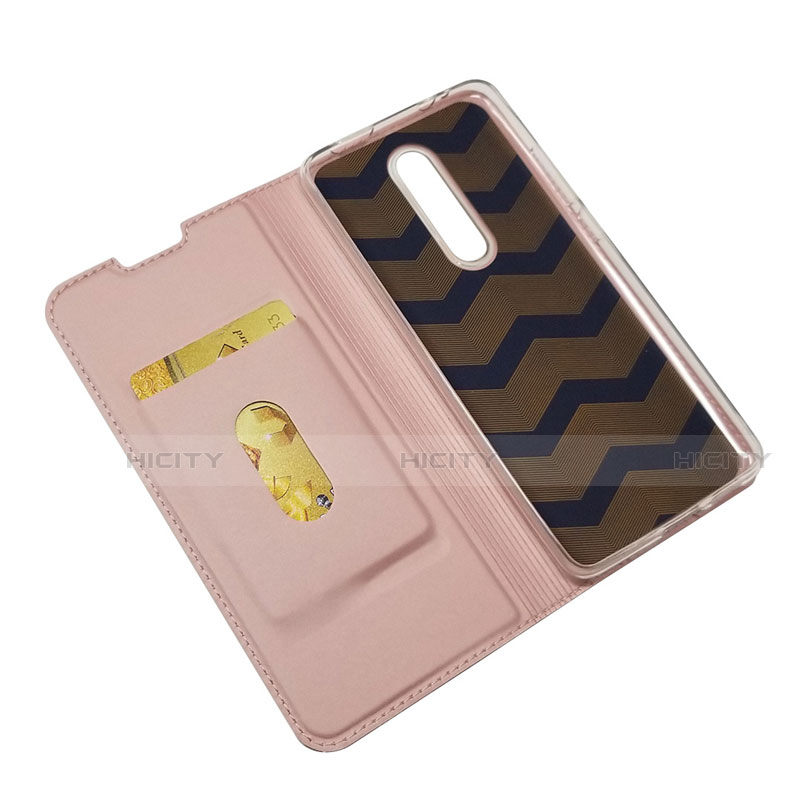 Funda de Cuero Cartera con Soporte Carcasa T12 para Xiaomi Mi 9T Pro