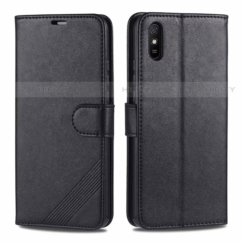 Funda de Cuero Cartera con Soporte Carcasa T12 para Xiaomi Redmi 9i