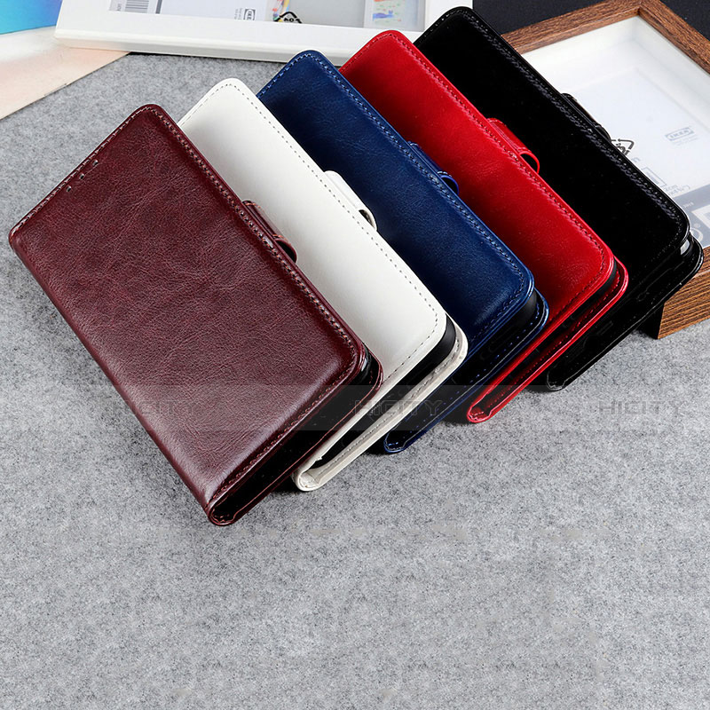 Funda de Cuero Cartera con Soporte Carcasa T13 para Apple iPhone 15 Pro