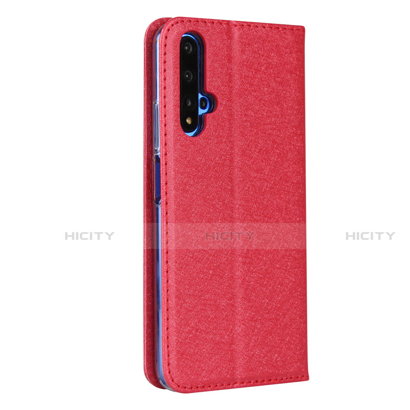 Funda de Cuero Cartera con Soporte Carcasa T14 para Huawei Honor 20