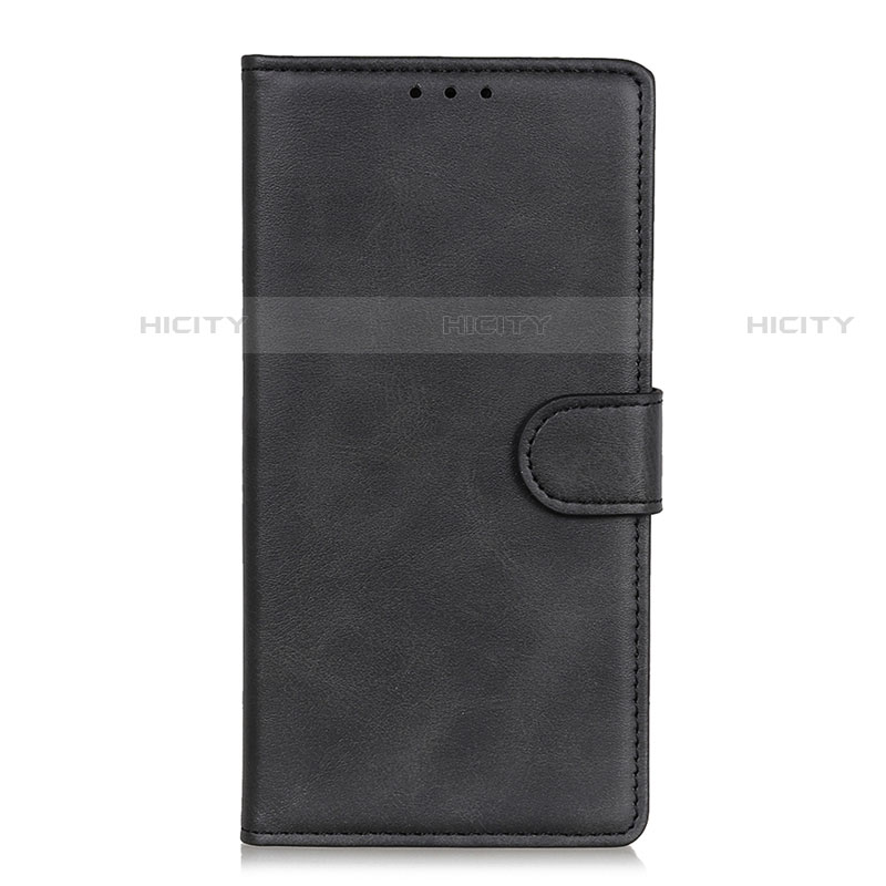 Funda de Cuero Cartera con Soporte Carcasa T14 para Huawei P Smart (2020) Negro