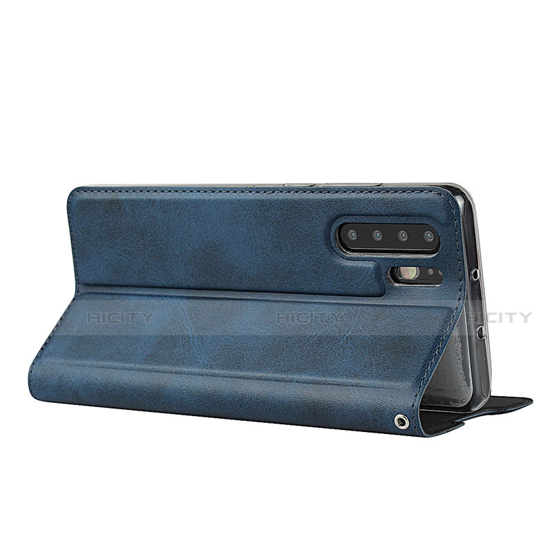 Funda de Cuero Cartera con Soporte Carcasa T14 para Huawei P30 Pro