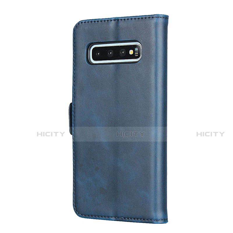 Funda de Cuero Cartera con Soporte Carcasa T14 para Samsung Galaxy S10 Plus