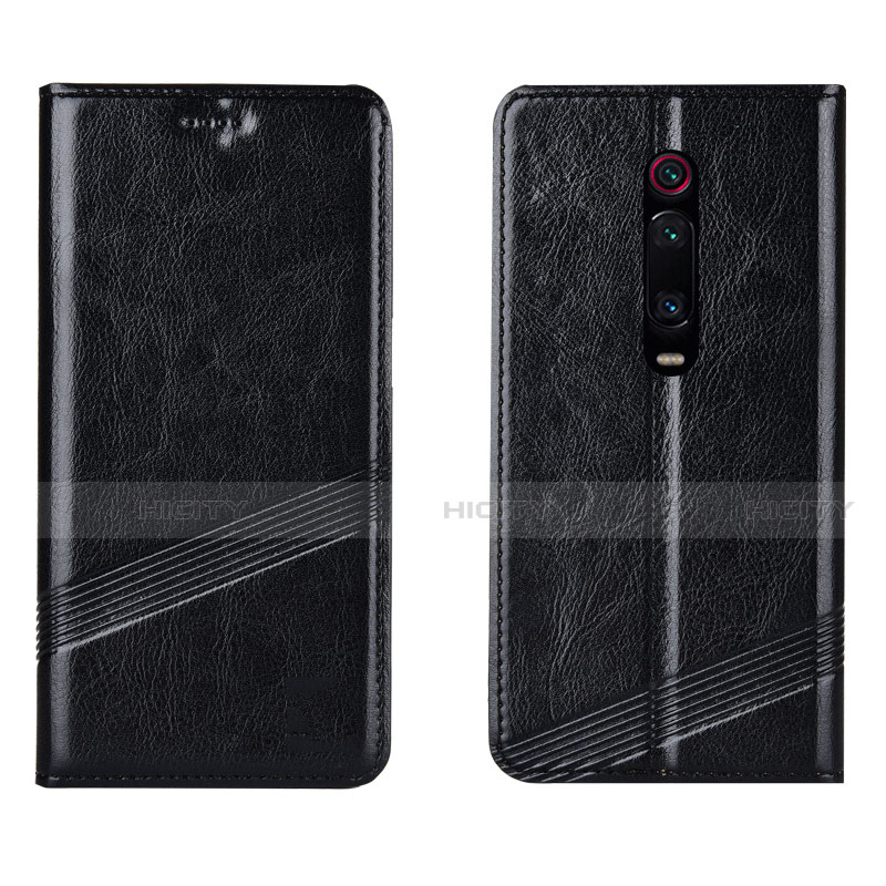 Funda de Cuero Cartera con Soporte Carcasa T14 para Xiaomi Mi 9T Pro