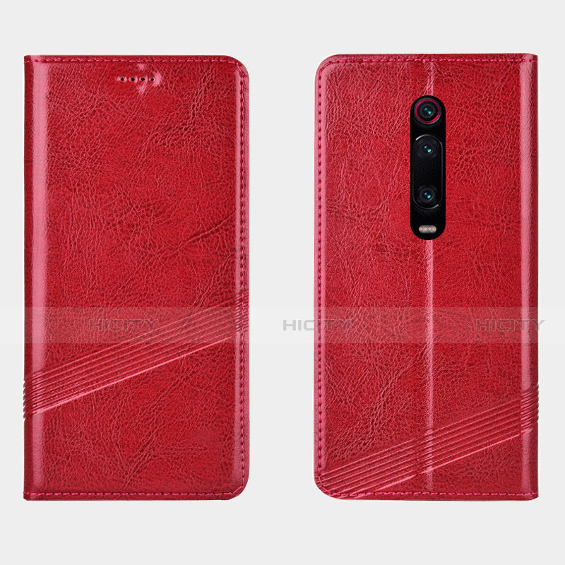 Funda de Cuero Cartera con Soporte Carcasa T14 para Xiaomi Mi 9T Pro