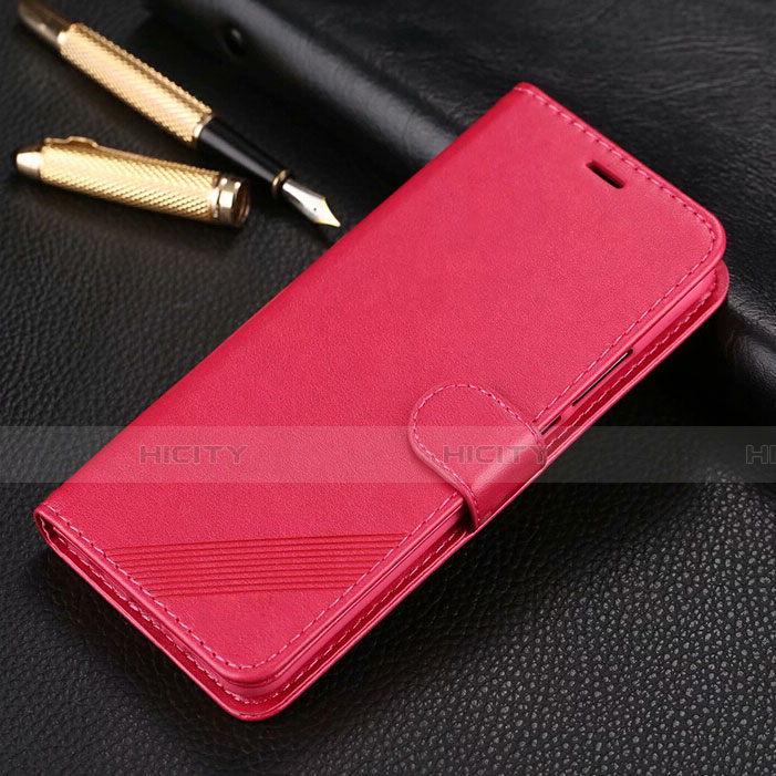 Funda de Cuero Cartera con Soporte Carcasa T14 para Xiaomi Redmi Note 8 Pro