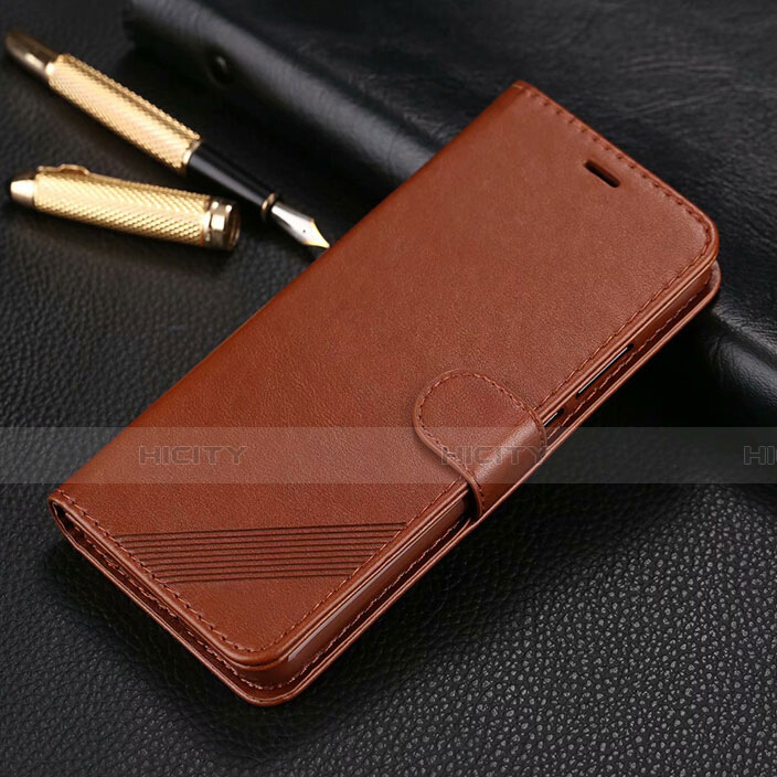 Funda de Cuero Cartera con Soporte Carcasa T14 para Xiaomi Redmi Note 8 Pro