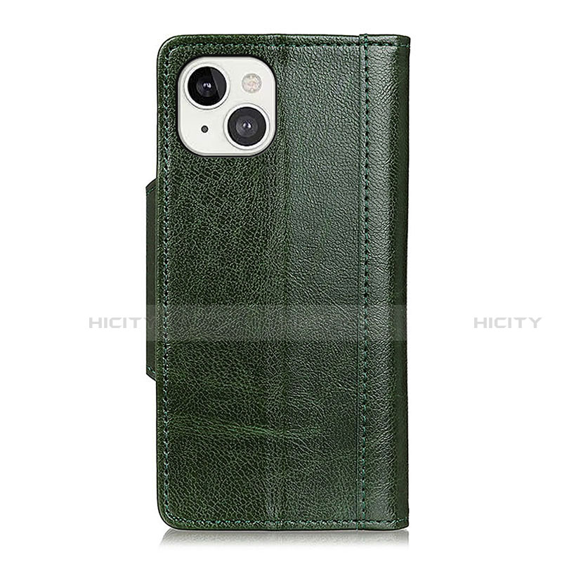 Funda de Cuero Cartera con Soporte Carcasa T15 para Apple iPhone 13